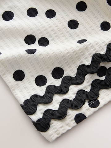 Next Wide Leg Hose in Beige