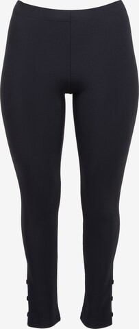 Pont Neuf Leggings 'Luna' in Zwart: voorkant