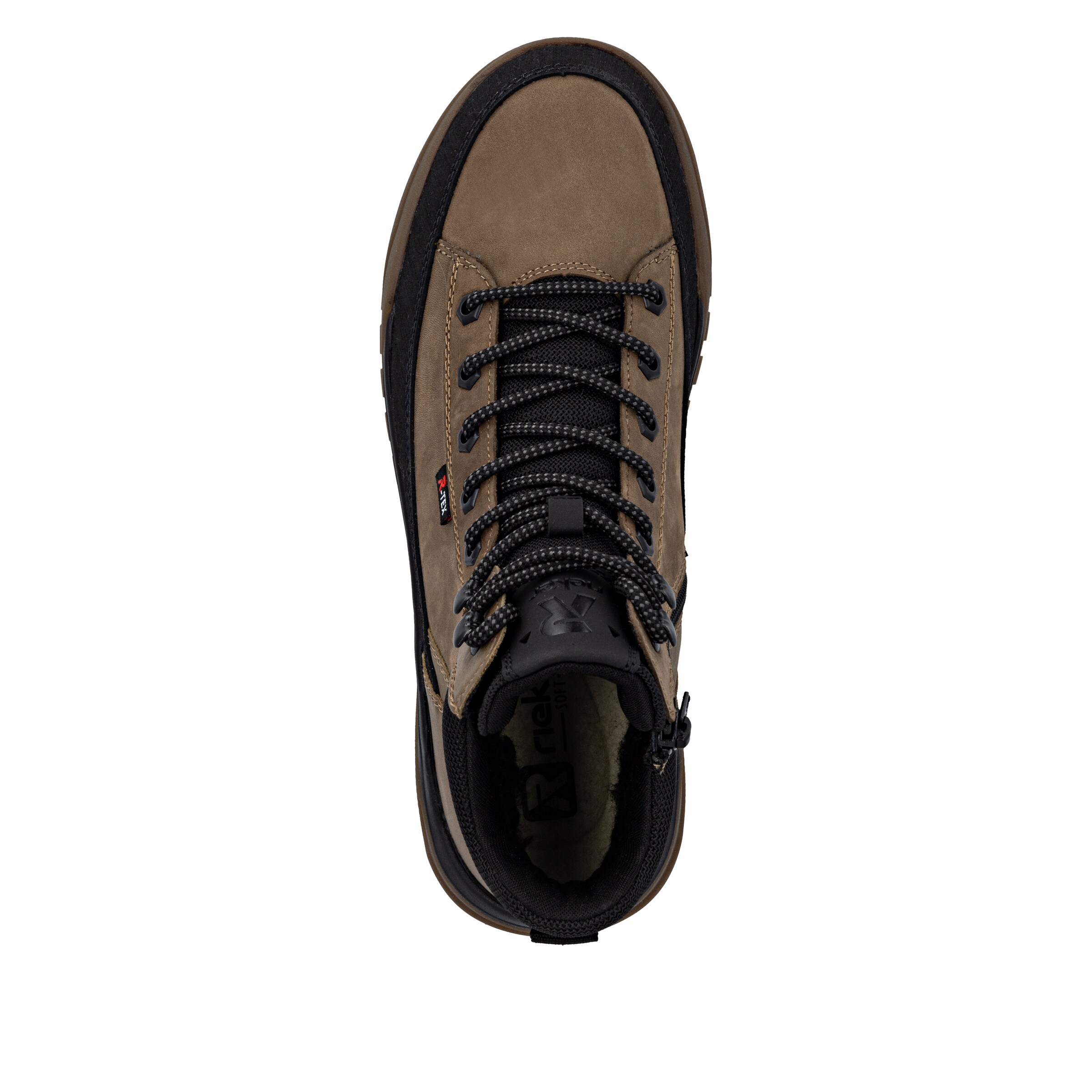 Bottes à lacets 'U1571' Rieker en marron