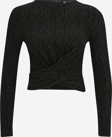 Vero Moda Petite Shirt 'KANZ' in Schwarz: predná strana