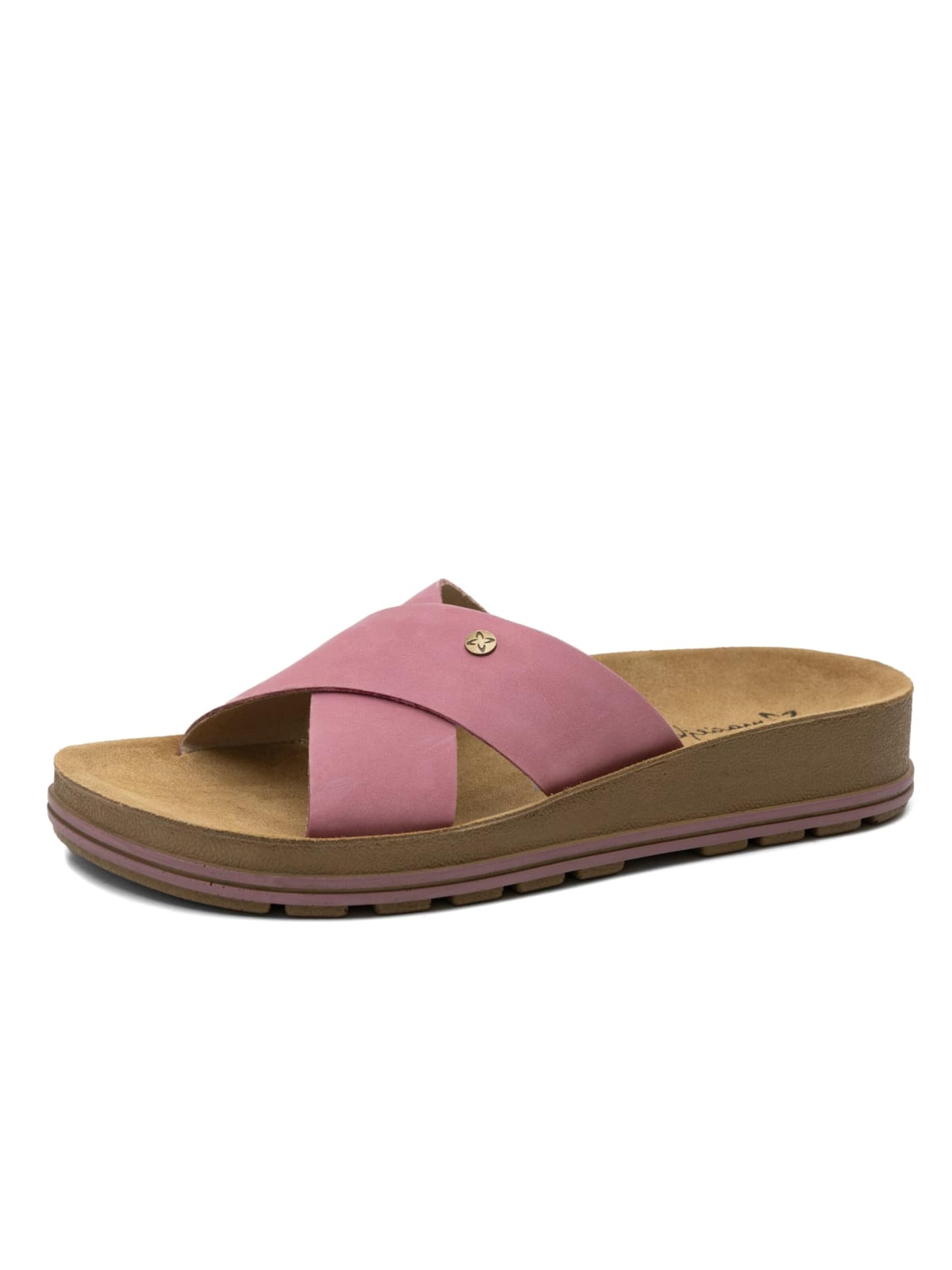 Maciejka Mules in Pink: front