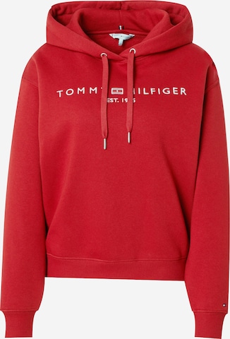 TOMMY HILFIGER Sweatshirt in Rood: voorkant
