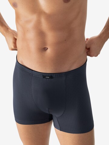 Mey Boxer shorts 'Blue Check' in Blue: front