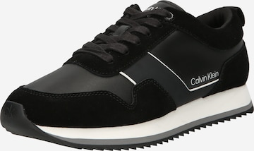 Calvin Klein Sneakers in Black: front