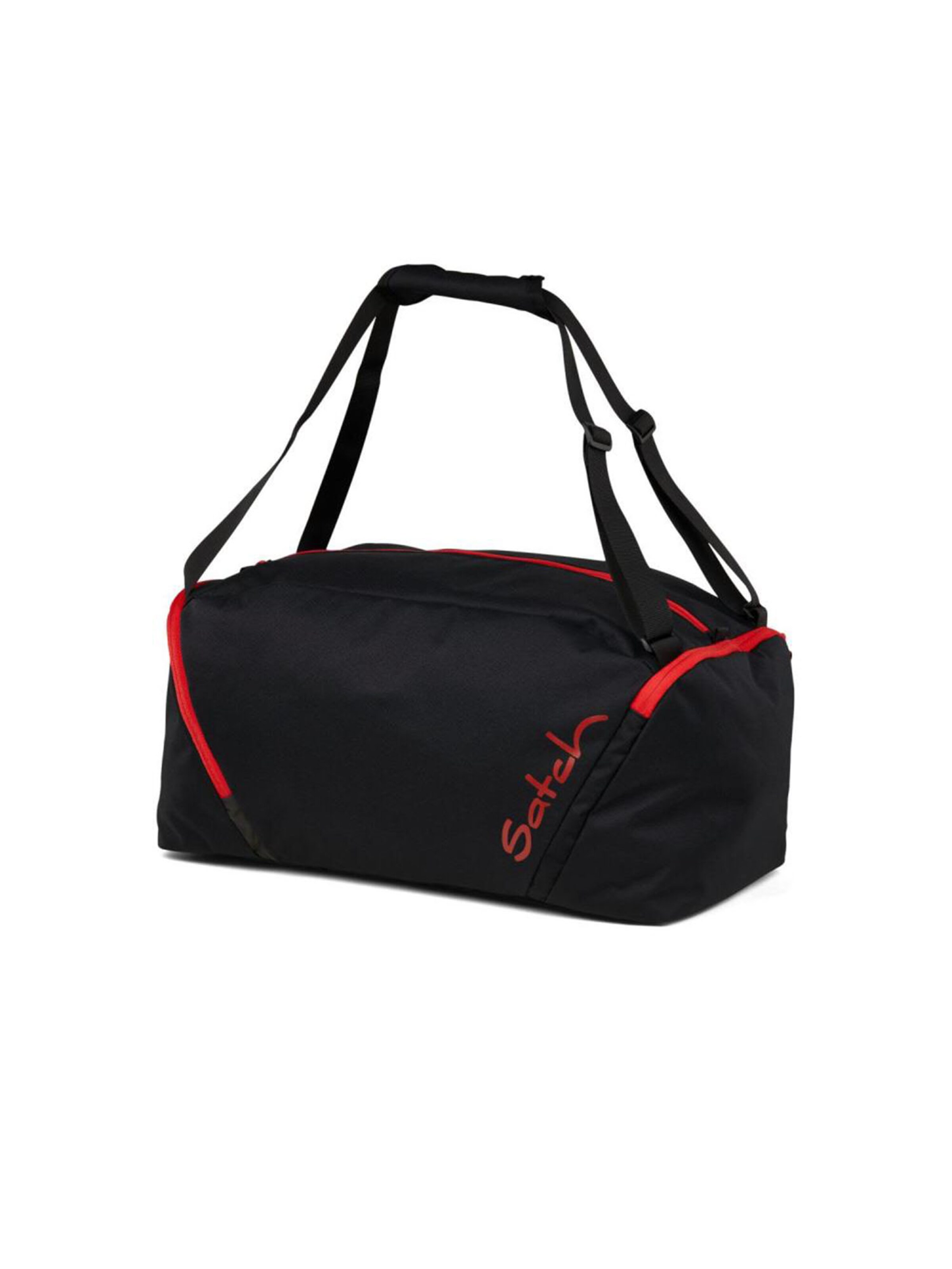 Satch Backpack 'Pack Schulrucksack Set 3tlg' in Red