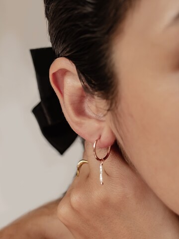 Hey Happiness Ohrringe 'Double Pearl' in Gold