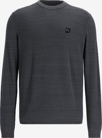 CHASIN' Trui 'Basal' in Grijs: voorkant