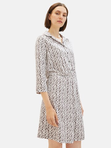 TOM TAILOR Shirt dress in Grey