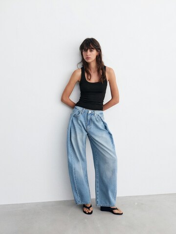 Pull&Bear Top in Schwarz