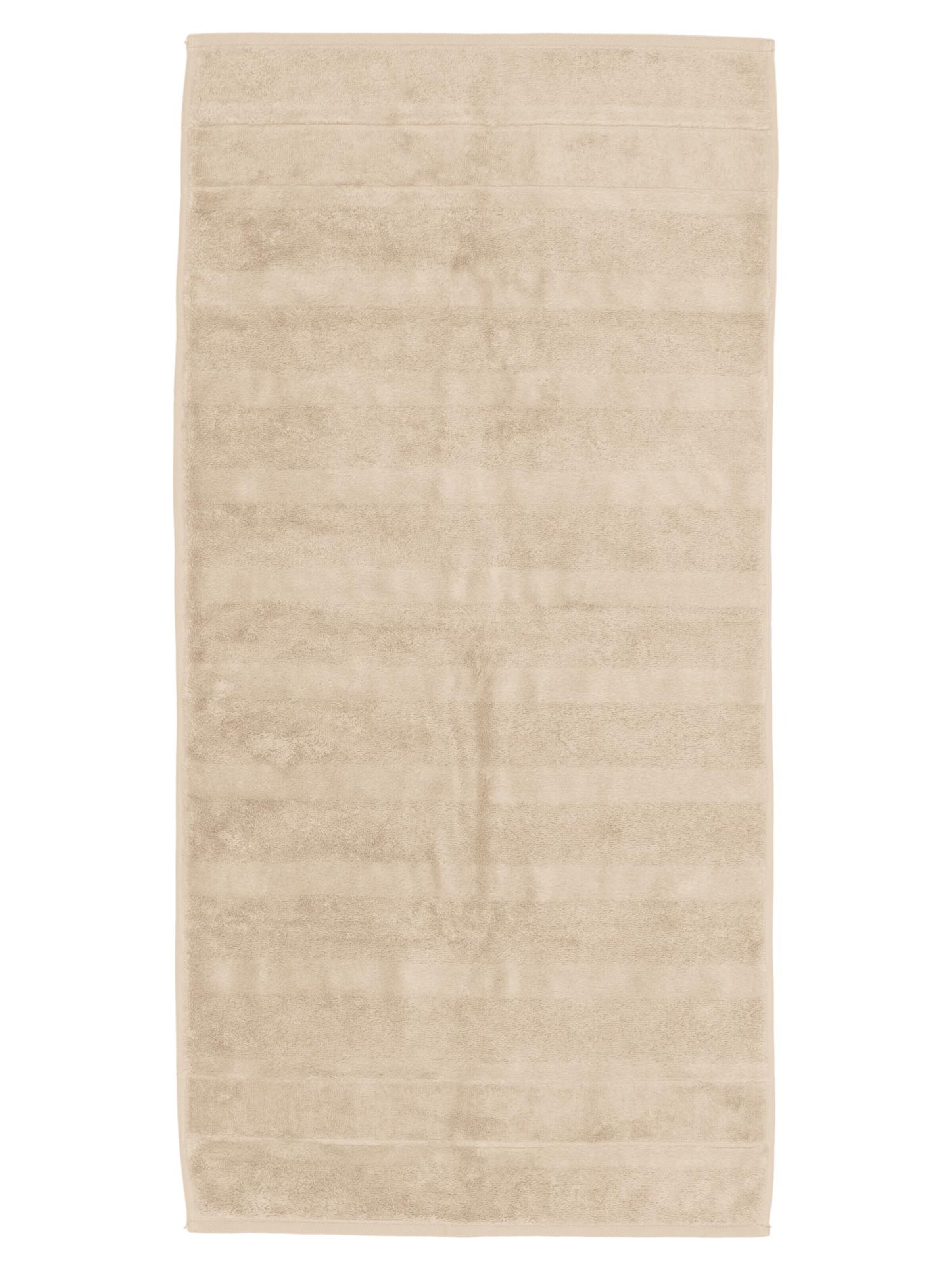 Cawö Towel 'Noblesse' in Brown