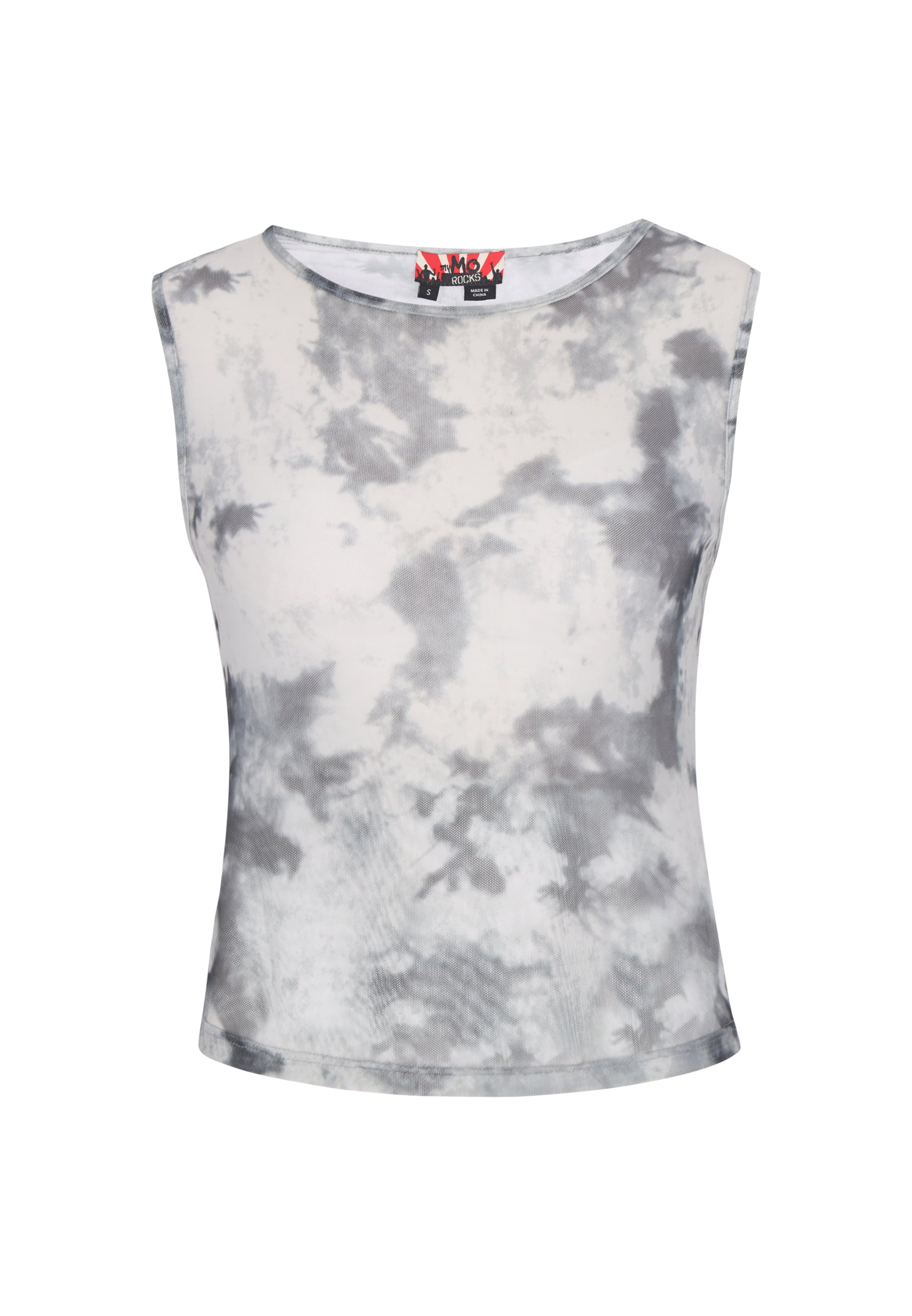 Haut myMo ROCKS en gris : devant