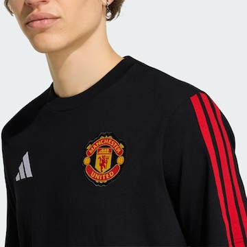 T-Shirt fonctionnel 'Manchester United DNA' ADIDAS PERFORMANCE en noir