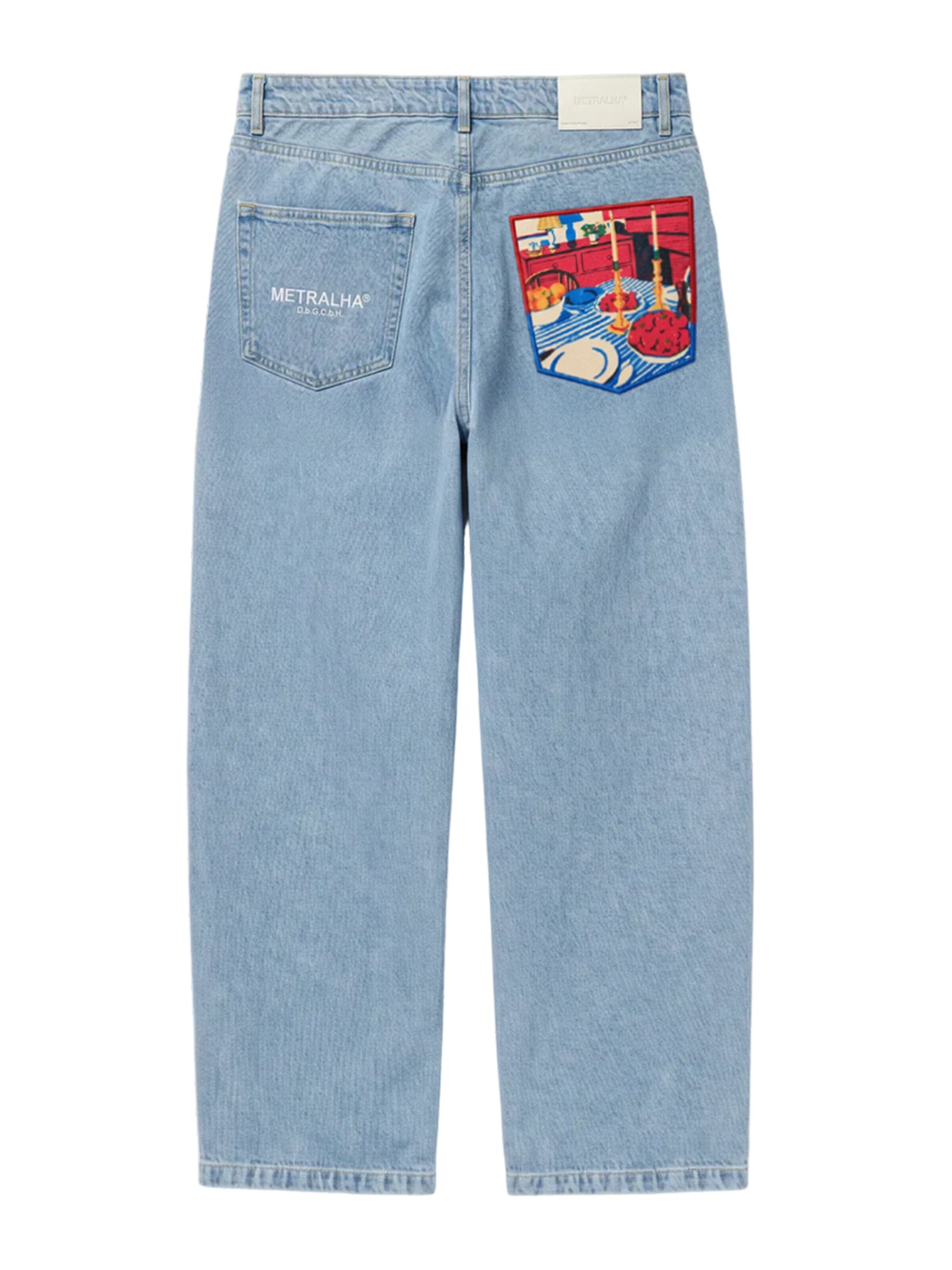 METRALHA Loosefit Jeans 'METRALHA X QI REN' in Blauw