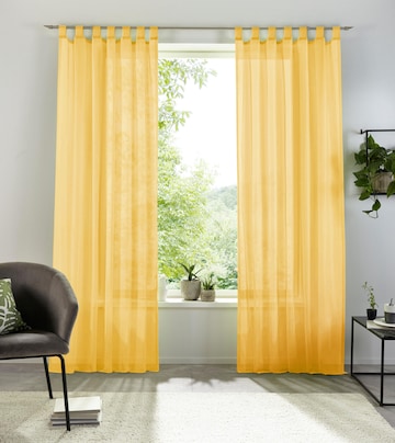 MY HOME Curtains & Drapes in Yellow