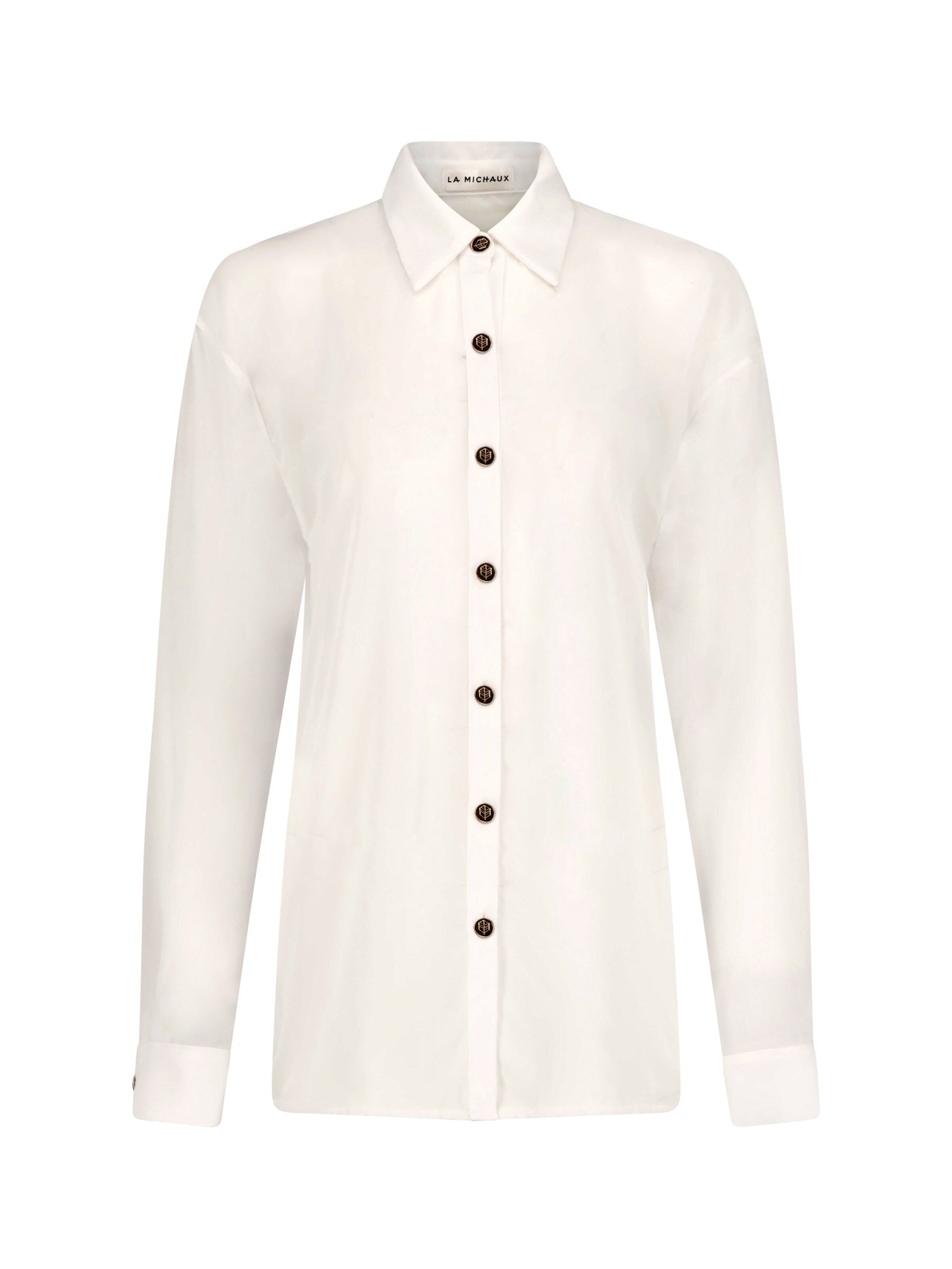 La Michaux Shirt 'LARA' in White: front