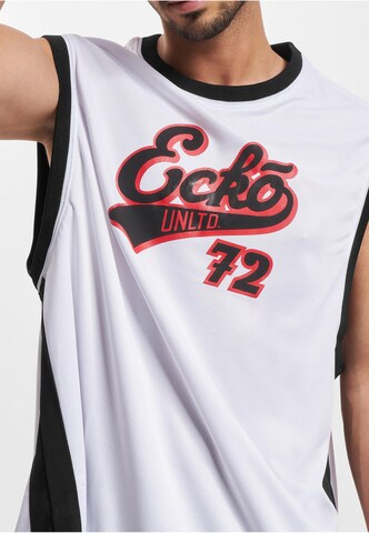 Ecko Unlimited Top 'BBall' in Weiß