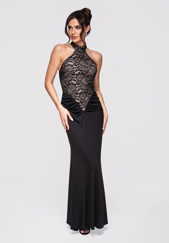 Ombre Evening dress in Black: front