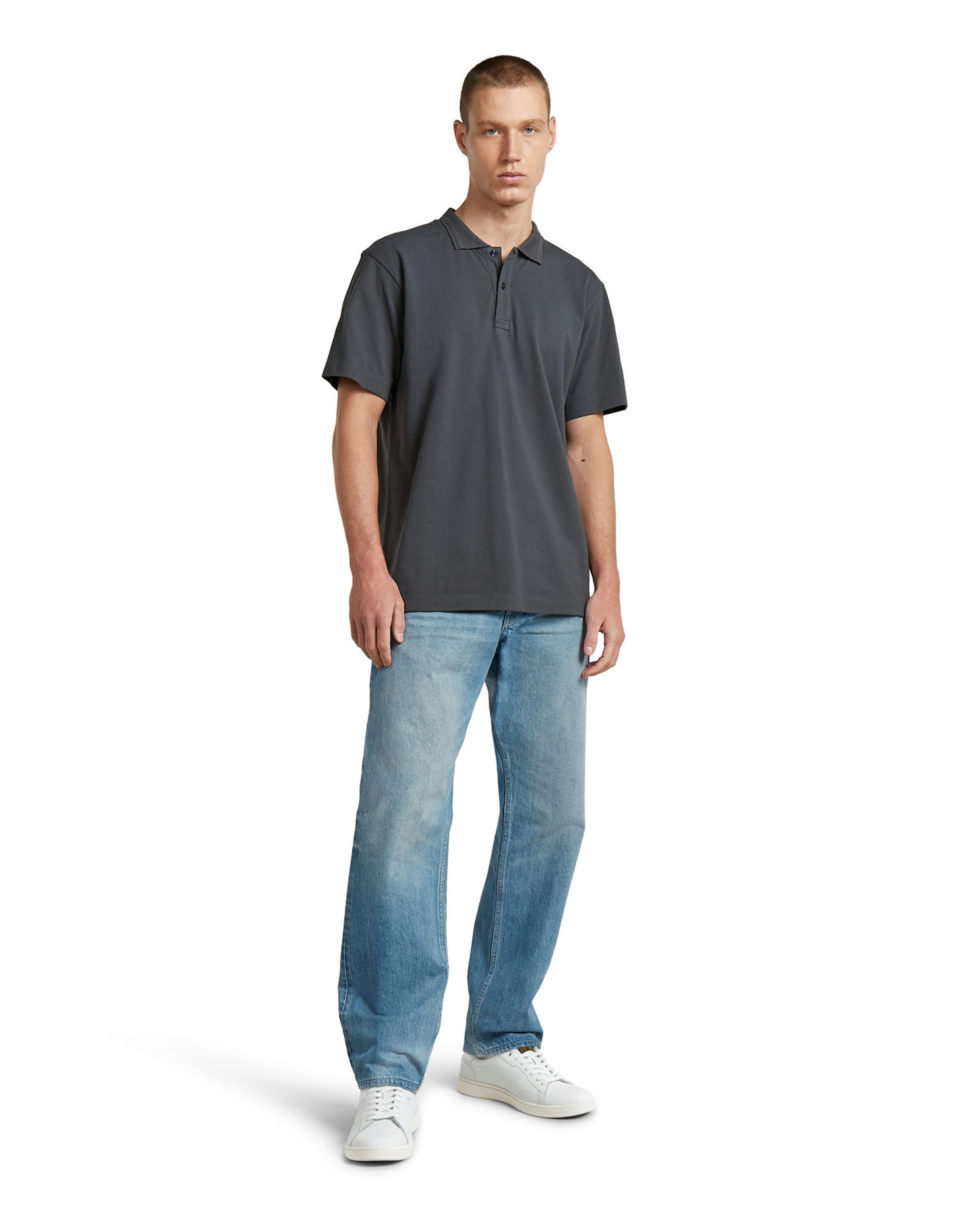 G-STAR Polo - 'Core Regular Polo' in Grau