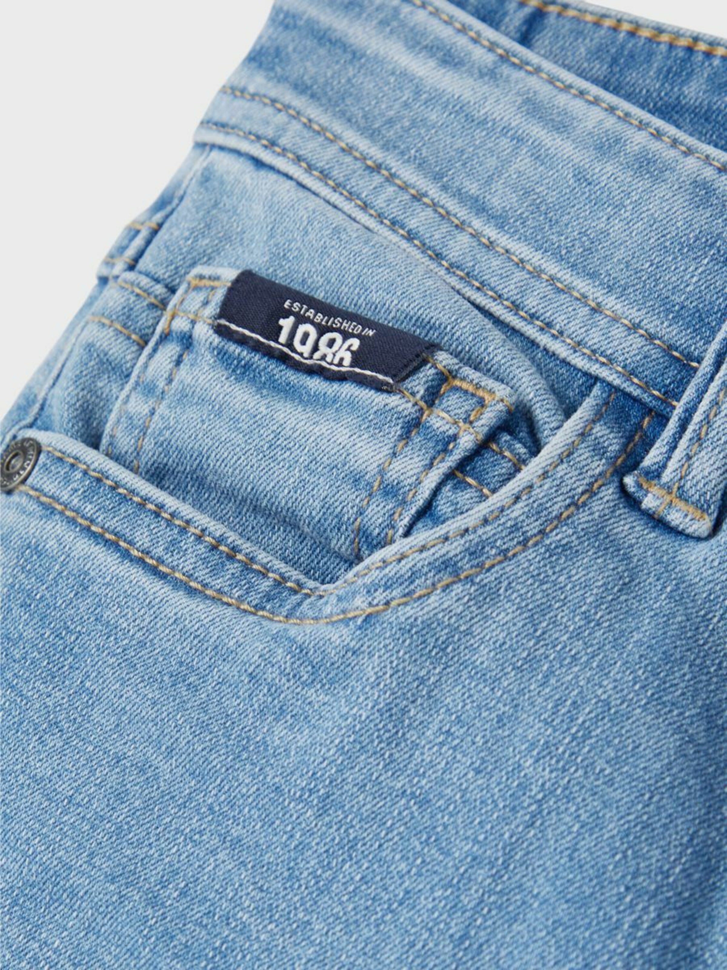 Kinder Teens (Gr. 140-176) NAME IT Jeans 'Pete' in Blau - KT76420 Kinder Teens (Gr. 140-176) NAME IT Jeans 'Pete' in Blau - KT76420