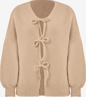 Cardigan Imily Bela en beige : devant
