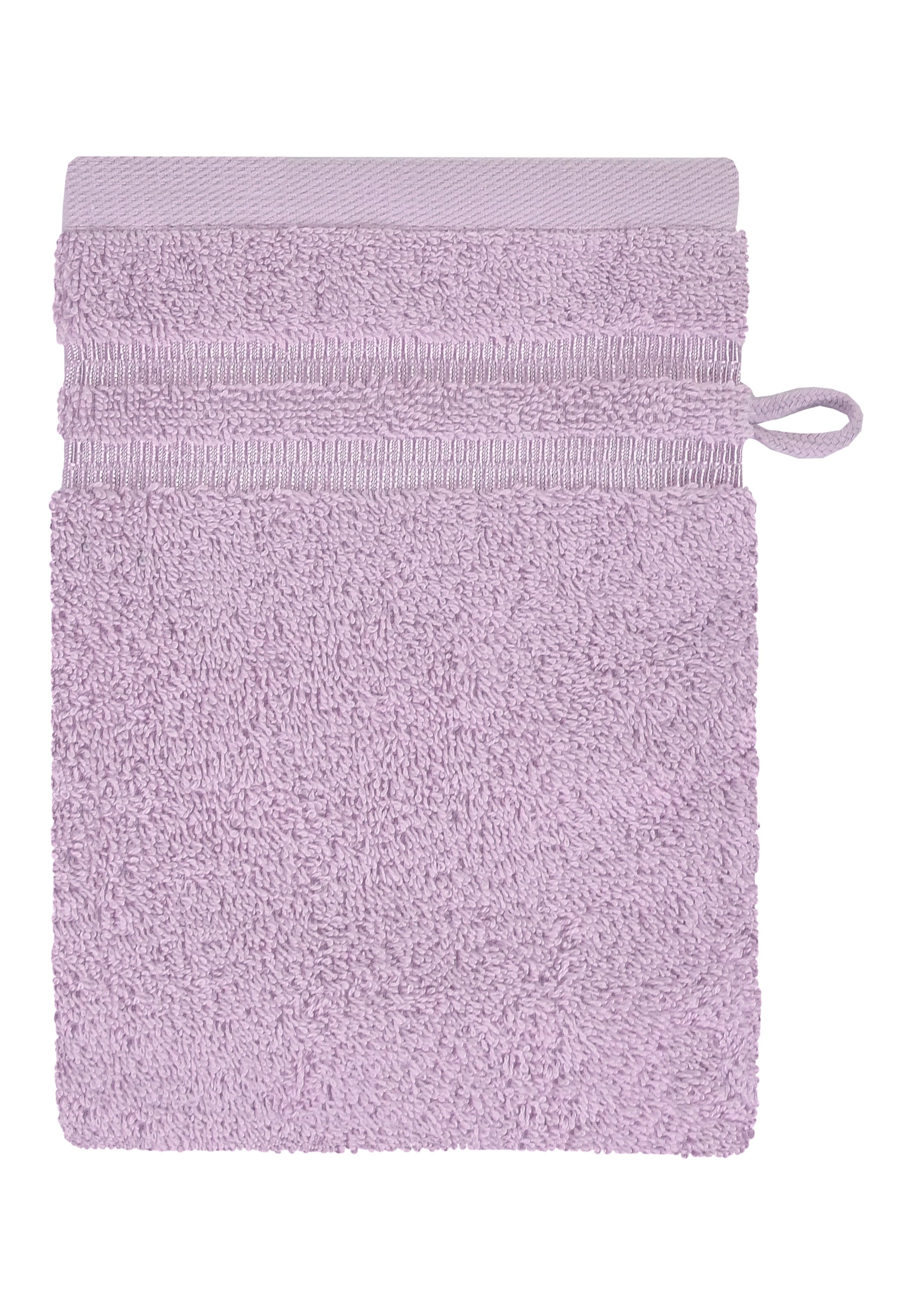 SCHIESSER Waschhandschuhe 'Milano' in Pink