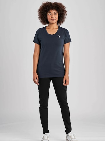 U.S. POLO ASSN. Shirt 'Amy' in Blauw