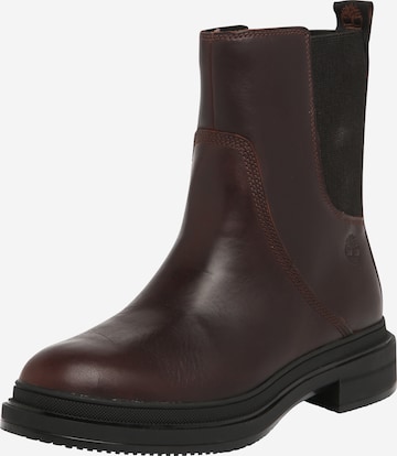 TIMBERLAND Chelsea Boots 'Lisbon Lane' in Braun: front