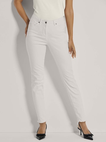 Skinny Jean MADELEINE en blanc : devant