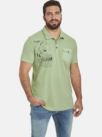 Jan Vanderstorm Shirt ' Fjodor ' in Groen: voorkant