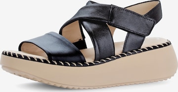 GABOR Sandals in Black: front