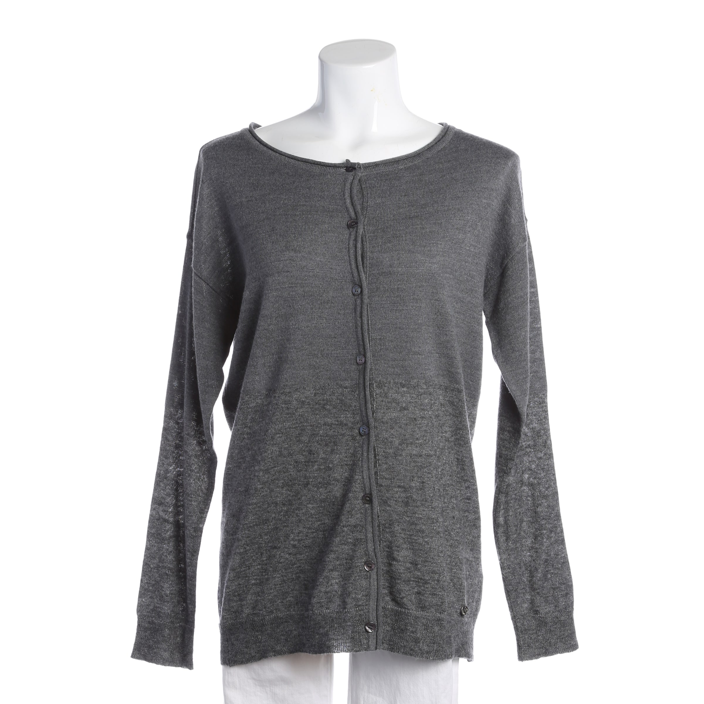 ARMANI Sweater & Cardigan in S in Grey: front
