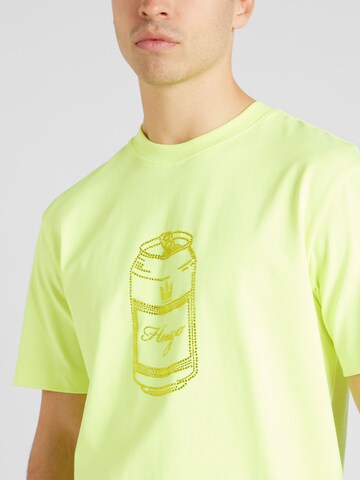 HUGO T-Shirt 'Deondrin' in Grün