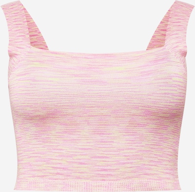 Cotton On Curve Tops en tricot en beige / rose, Vue avec produit