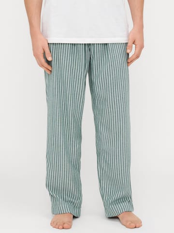 Abercrombie & Fitch Spodnie od piżamy w kolorze zielony: przód