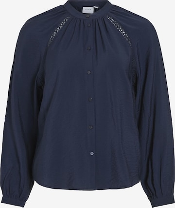 VILA Pluus, värv sinine: eest vaates