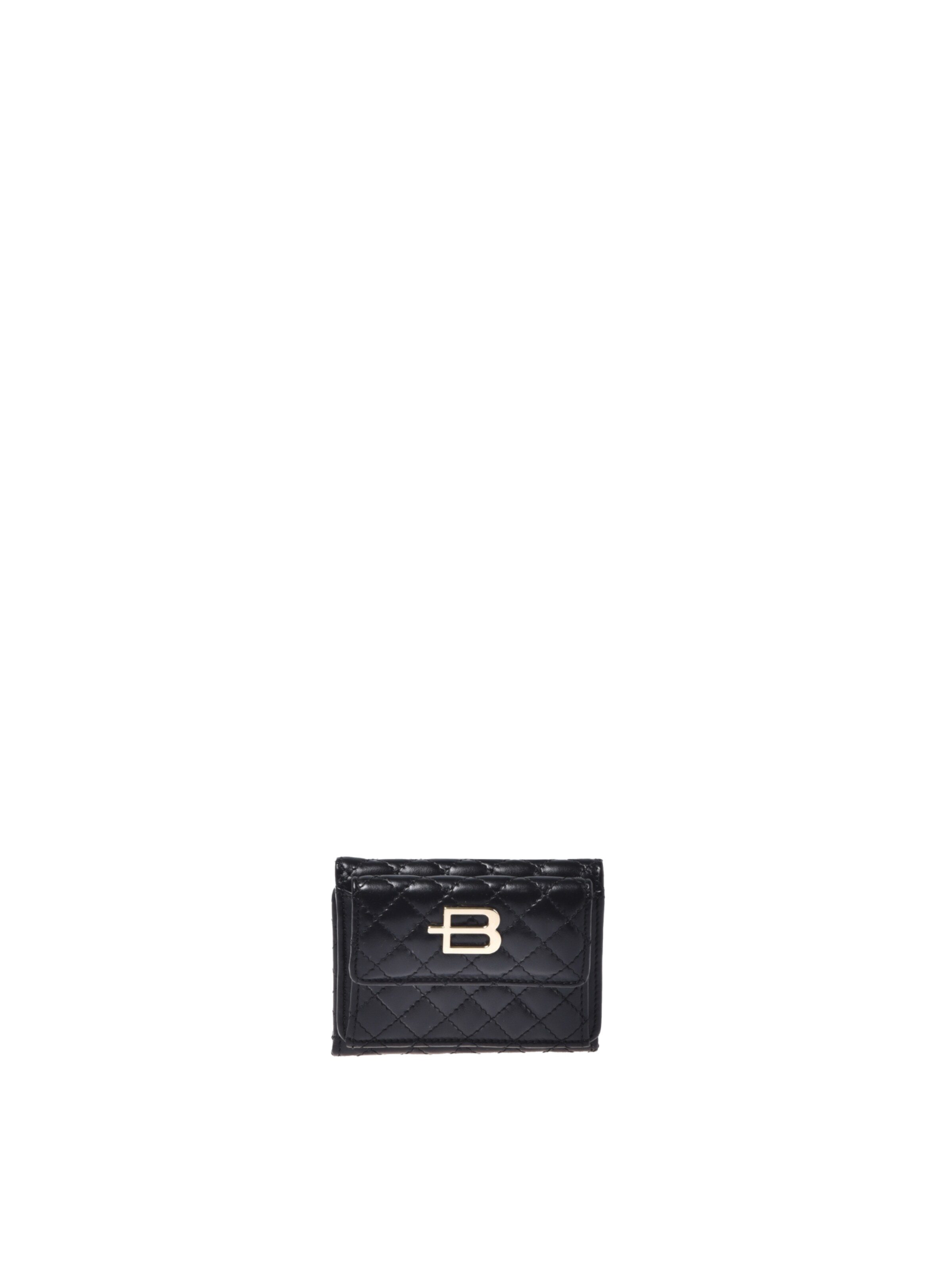 BALDININI Wallet in Black: front