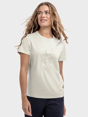 Schöffel T-Shirt in Beige: Vorderseite