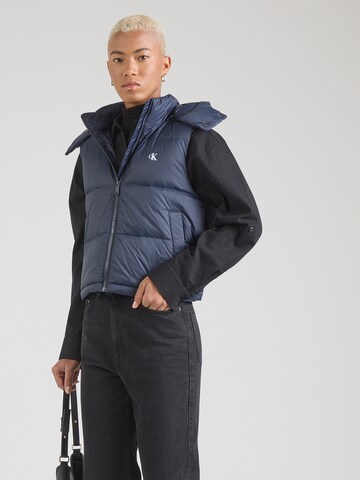 Calvin Klein Jeans Vest 'ESSENTIAL' i blå: forside