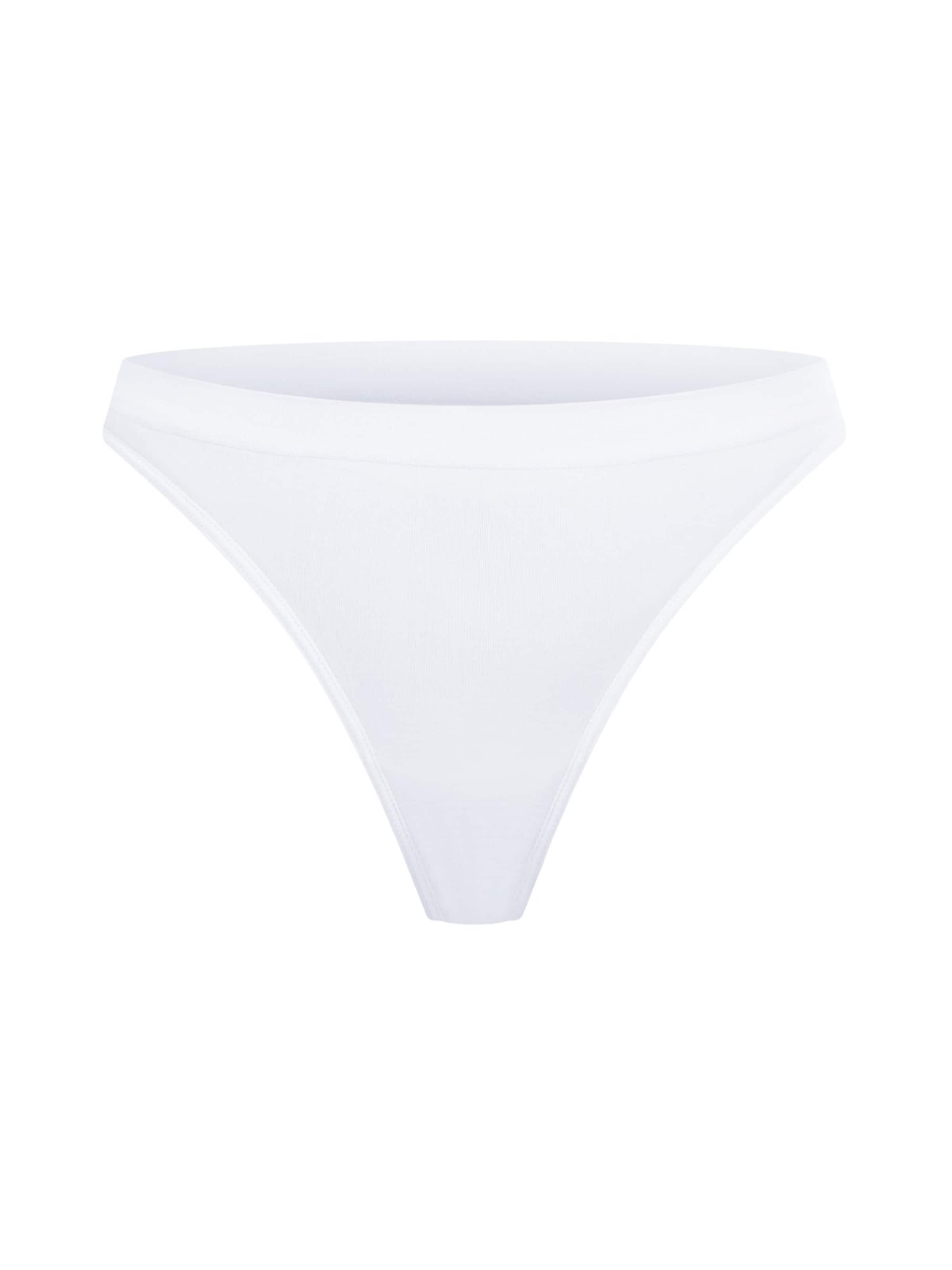 Slip scultant 'Nysa' Smilodox en blanc : devant
