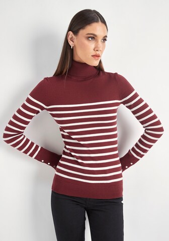 HECHTER PARIS Pullover in Rot: Vorderseite