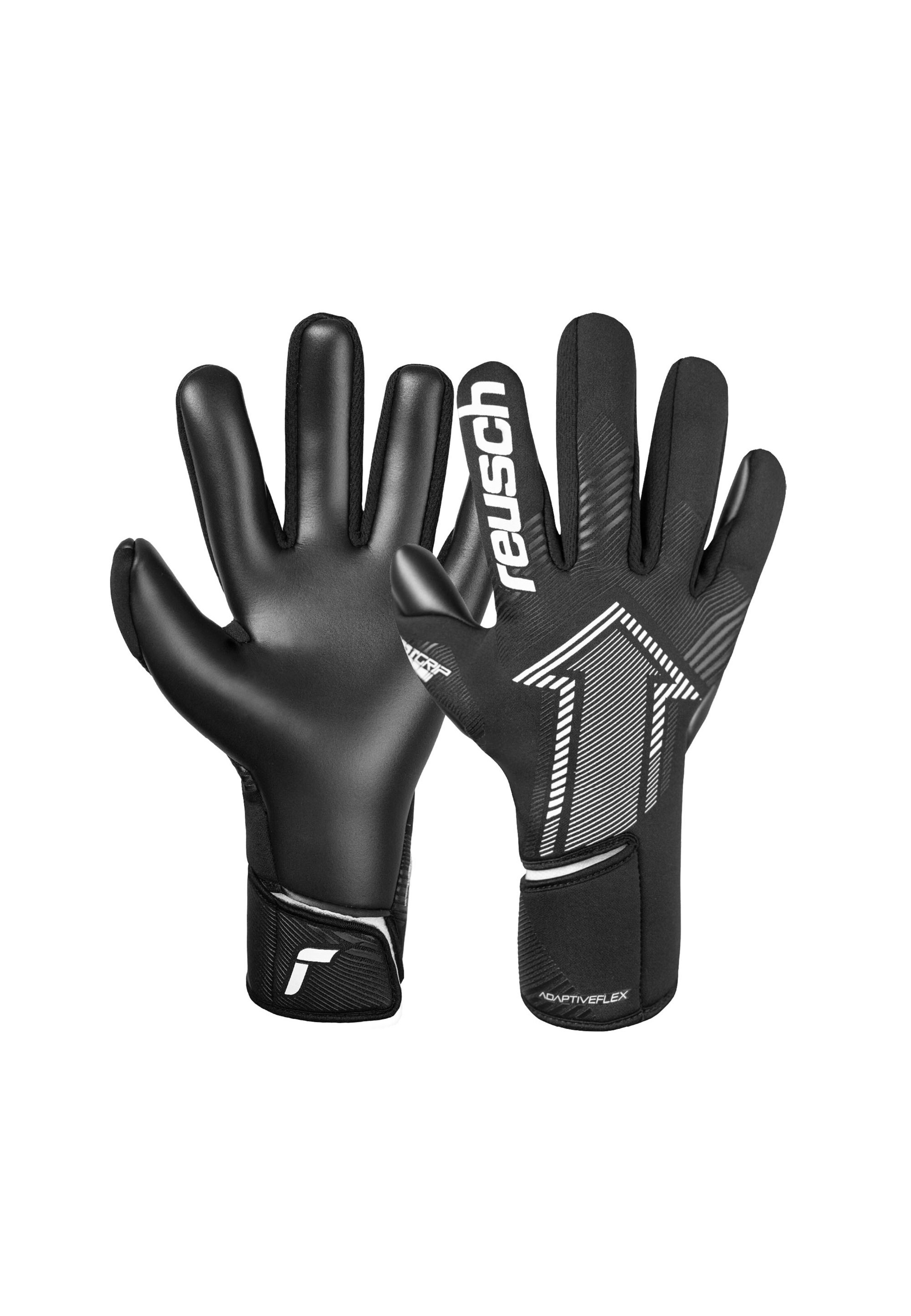 REUSCH Sports gloves 'Fastgrip Infinity' in Black: front