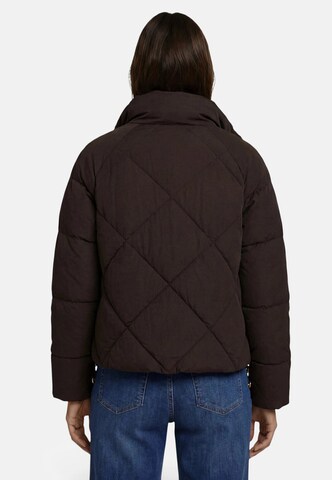 zero Steppjacke mit Stehkragen in Braun