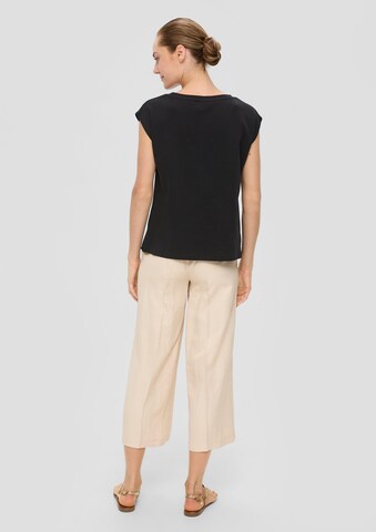 T-shirt s.Oliver BLACK LABEL en noir