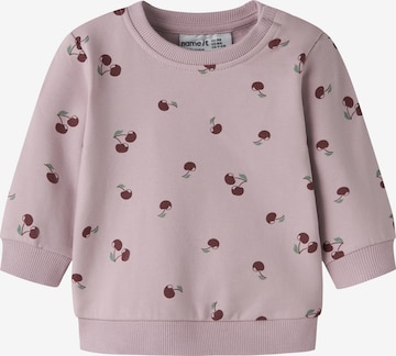 NAME IT Sweatshirt 'NBFVIMONE' in Pink: front