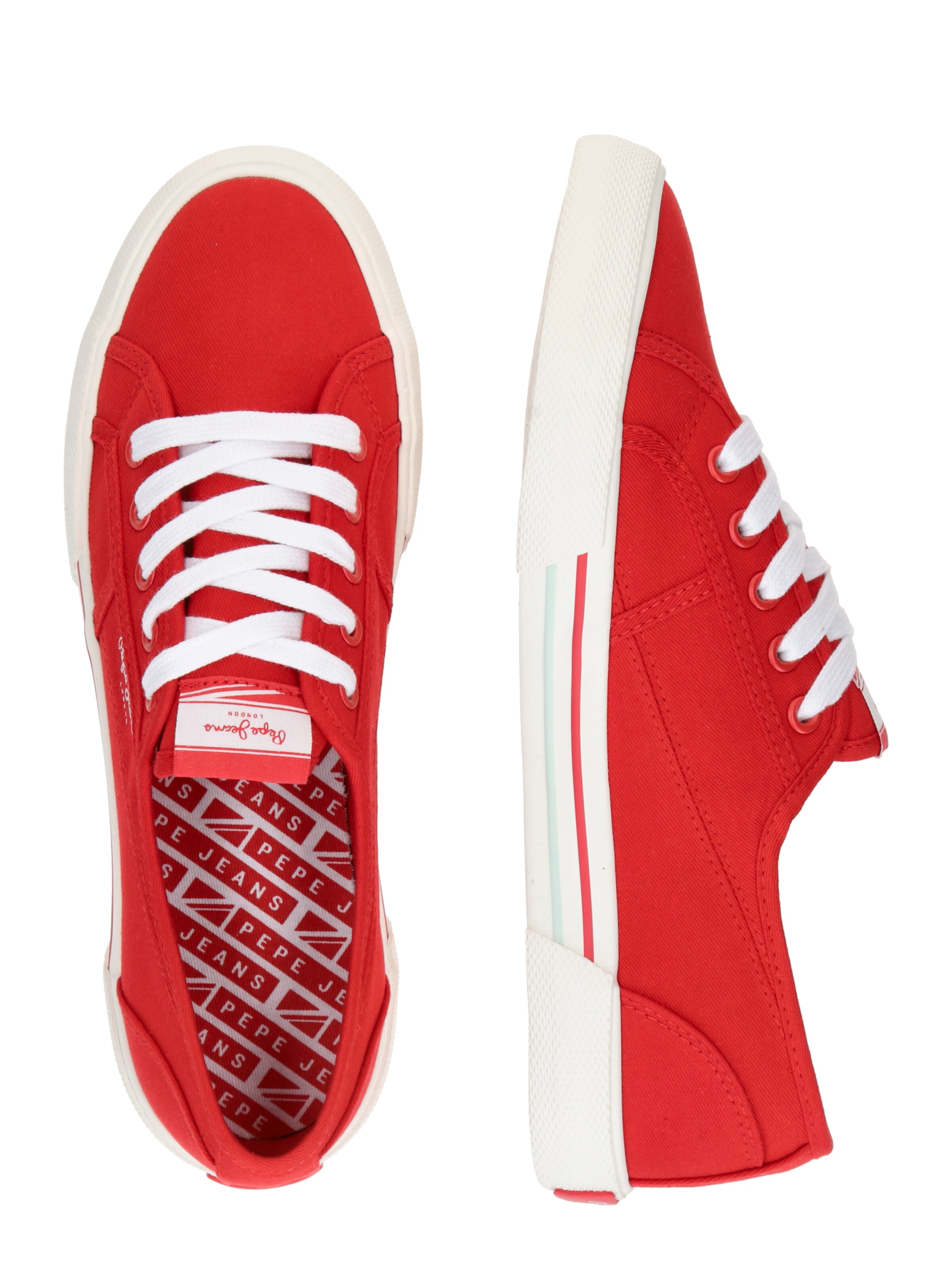 Pepe Jeans Sneakers 'BRADY' in Red