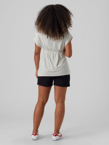 T-shirt 'Alison' MAMALICIOUS en blanc