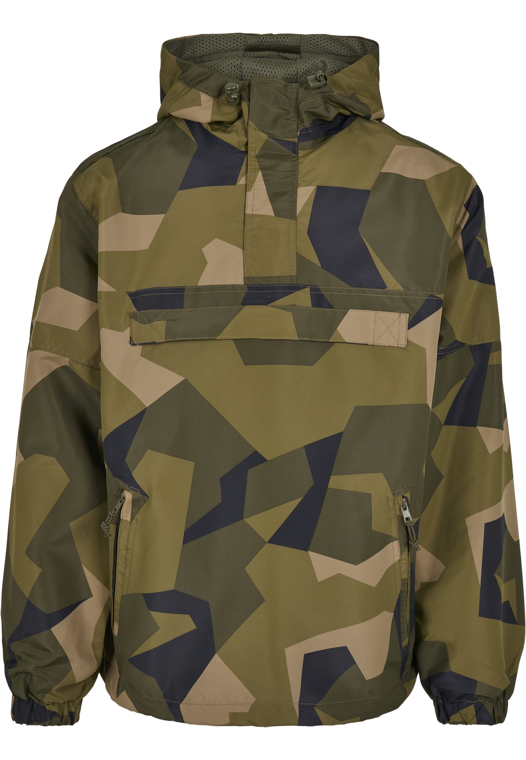 Brandit Between-season jacket in Green: front