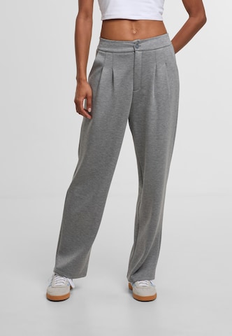 Urban Classics Normalny krój Spodnie w kolorze szary