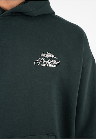 Prohibited Sweatshirt 'Leaf' in Green