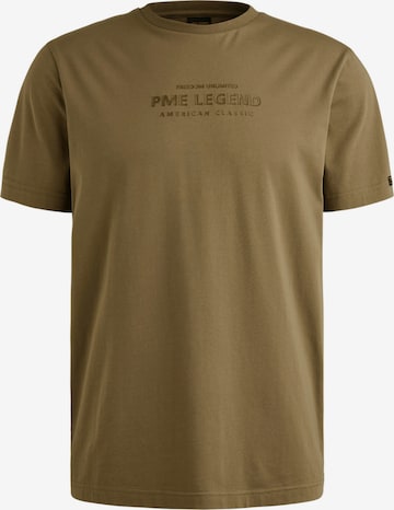 T-shirt 'PME Legend - Heren t-shirt' Pme-Legend en marron : devant